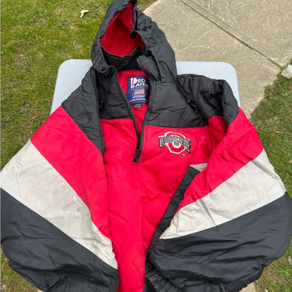 Vintage Pro Player Ohio State Zip Up Jacket